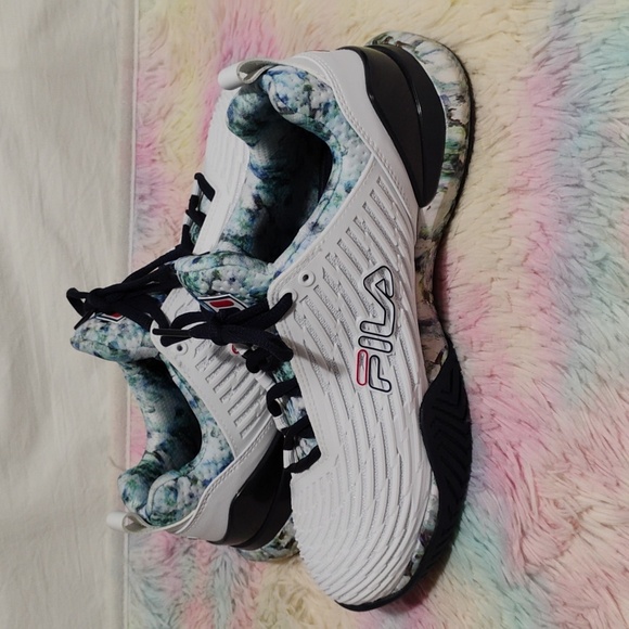 NWOT Fila Women's Speedserve Energized Multicolor Pattern Shoes 7.5 (X-105 CRATE - Picture 9 of 12